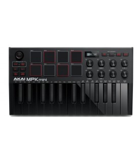 AKAI MPK Mini MK3 MIDI KEYBOARDS BLACK 黑色特別版 